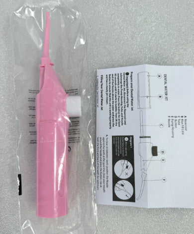 Manual Dental Scrubber Flushing Device Oral Cleaner Cleaner