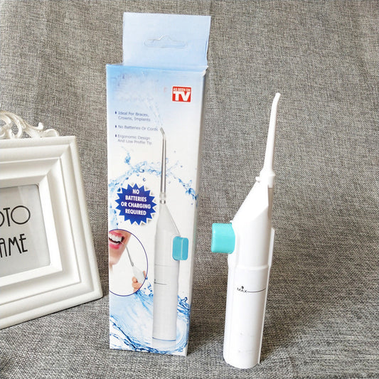 Manual Dental Scrubber Flushing Device Oral Cleaner Cleaner